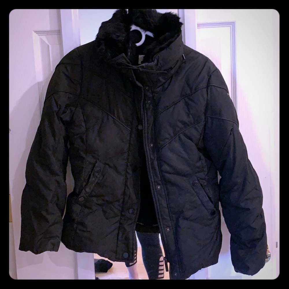 Calvin Klein black winter jacket